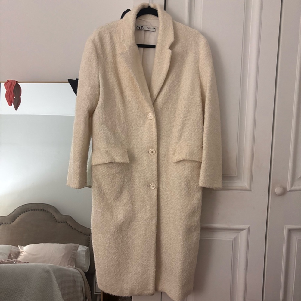 Zara Off-White Coat